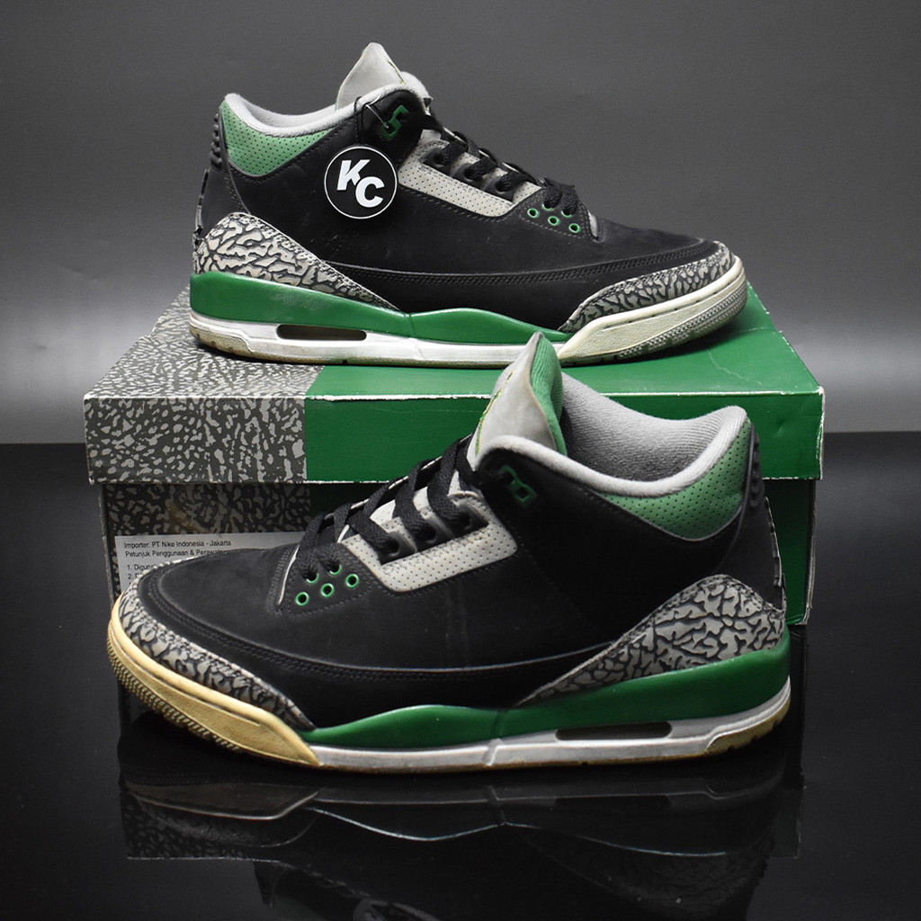 Jordan 3 Retro Pine Green (AJ-1838) - VNDS | KicksCatalog