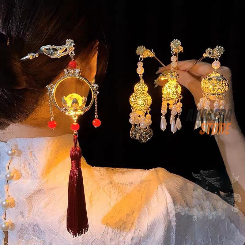 Tusuk Konde Sangjit Led Tusuk Konde Led Tusuk Konde Lampu Tusuk Konde Sanggul Tusuk Rambut Sanggul