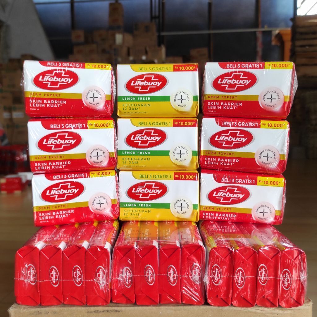 8 Pcs Sabun Mandi Lifebuoy 68 Gram Batangan Sabun Mandi Lifebuoy Batangan
