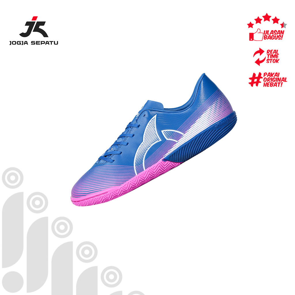 Ortuseight Sepatu Futsal Veloce In - Navy/Pink
