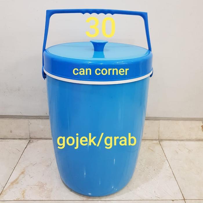 Rice Bucket 30 liter termos nasi 30 liter termos es 30 liter doremi - Ungu