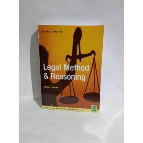 buku fisik legal method & reasoning 2nd second esition sharon hanson