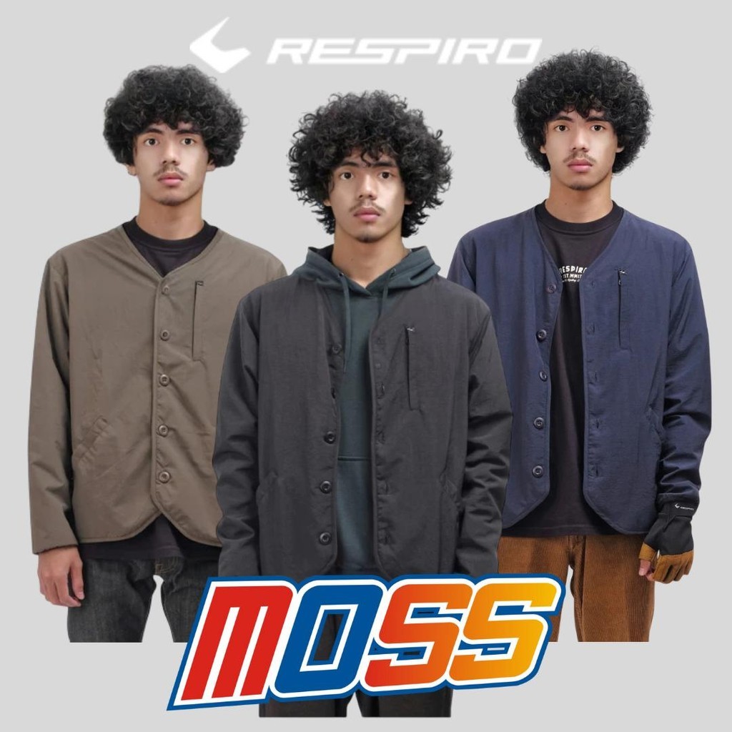 JAKET RESPIRO RIVOLI | JAKET MOTOR HARIAN PRIA WINDPROOF ANTI ANGIN | ORIGINAL PRODUCT
