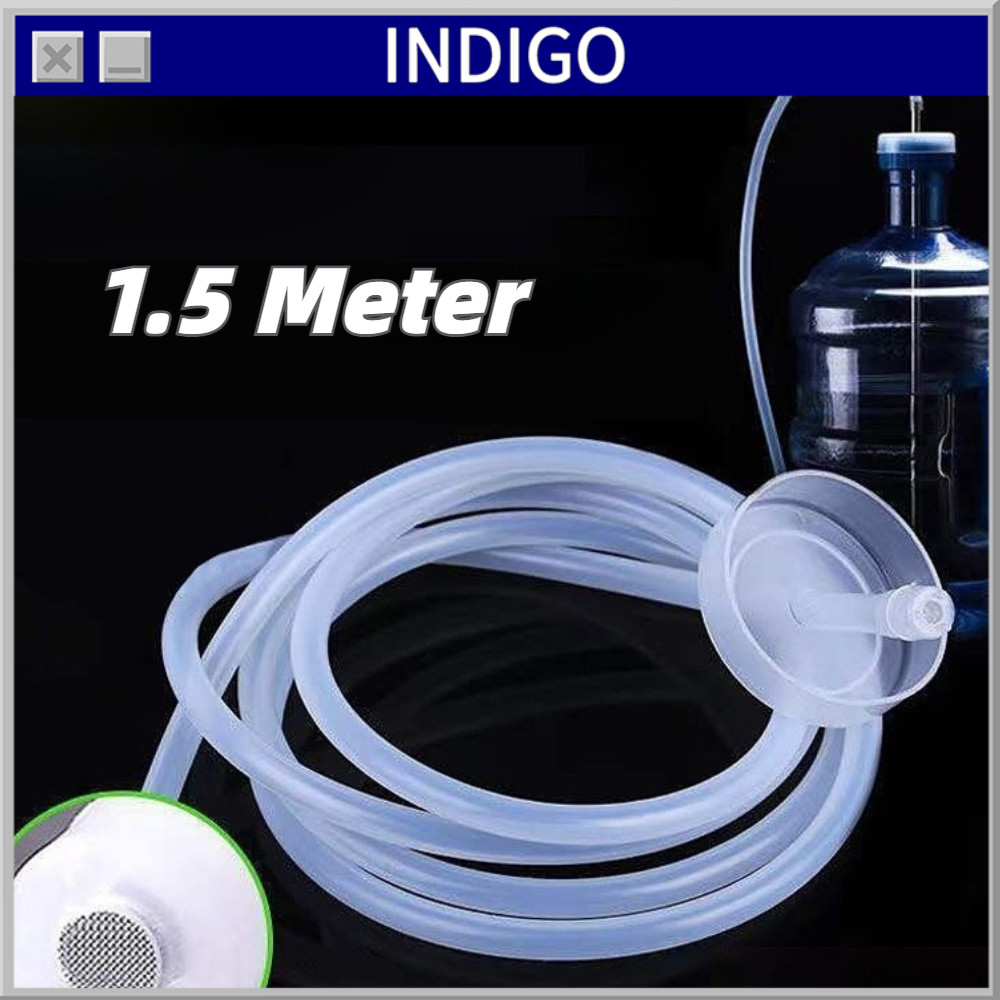 Selang Pompa Galon 1.5 Meter/Pipa Silikon Air Minum/selang Pompa Air Galon Elektrik/selang Air Galon