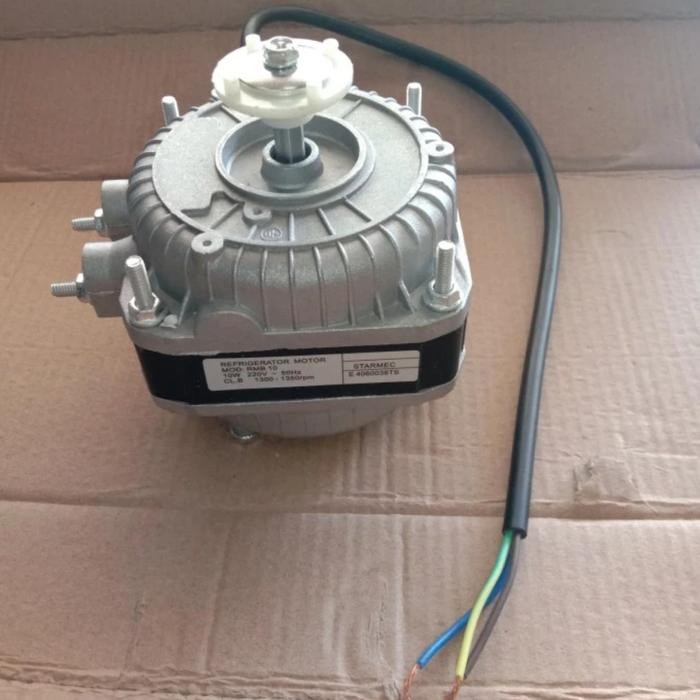 Motor Fan Kondensor 10 Watt Showcase Freezer Box Gea Sanken Polytron