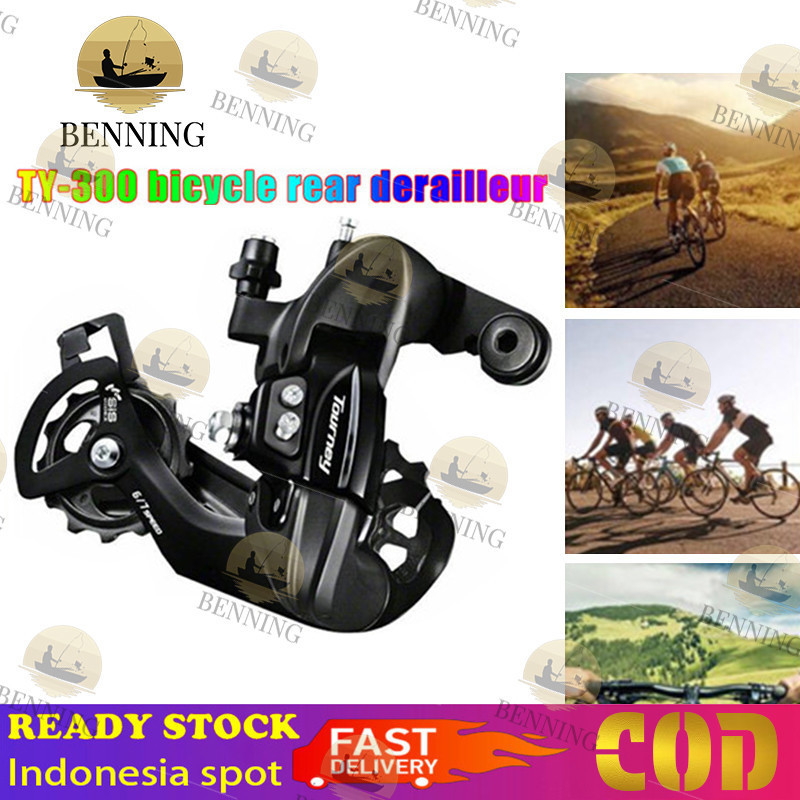 lnv - RD Shimano Tourney 6 7 8 Speed TX35 Rear TY300 Model 18 21 24 spd derailleur Sepeda gunung xc 
