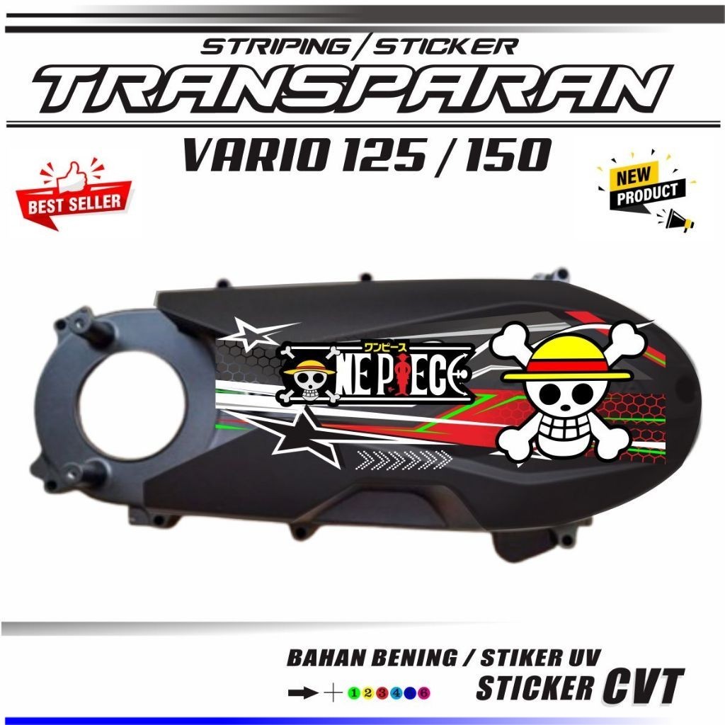 VARIASI Stiker transfaran bak cvt vario esp stiker striping cvt VARIASI VARIASI MOTOR
