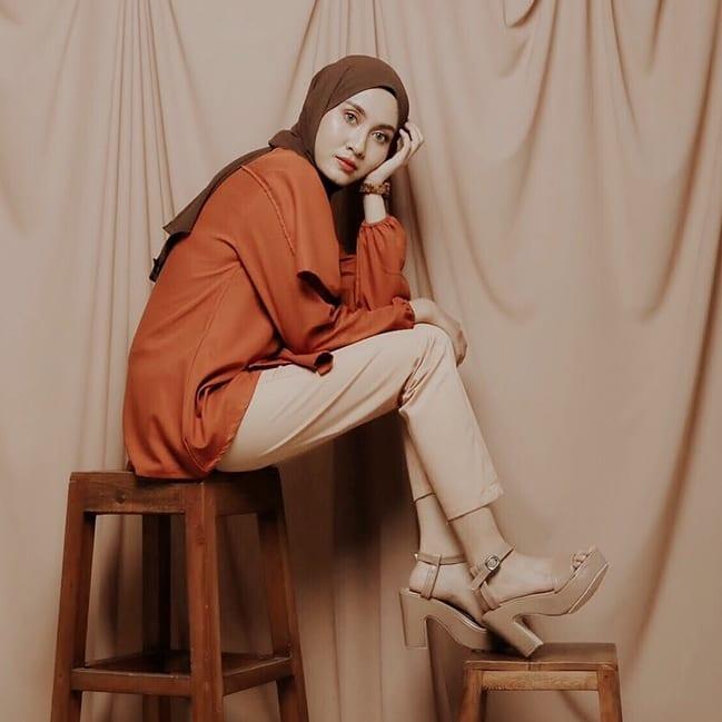 DVS HEELS DRANATHA heels wanita 10cm Shoes - MOKA, 36