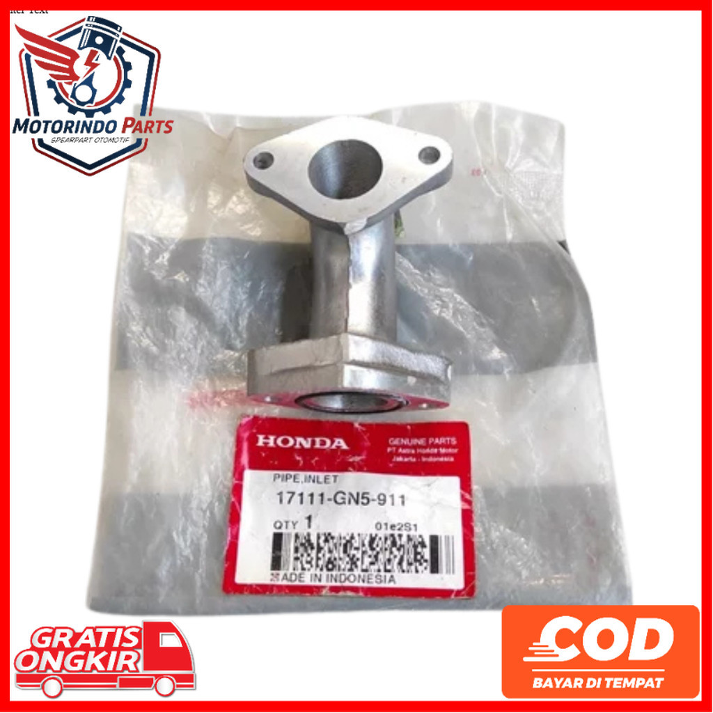 Manipul Pipa Inlet GN5 Honda Grand Motor Supra Manipol 17111-GN5-911 motor