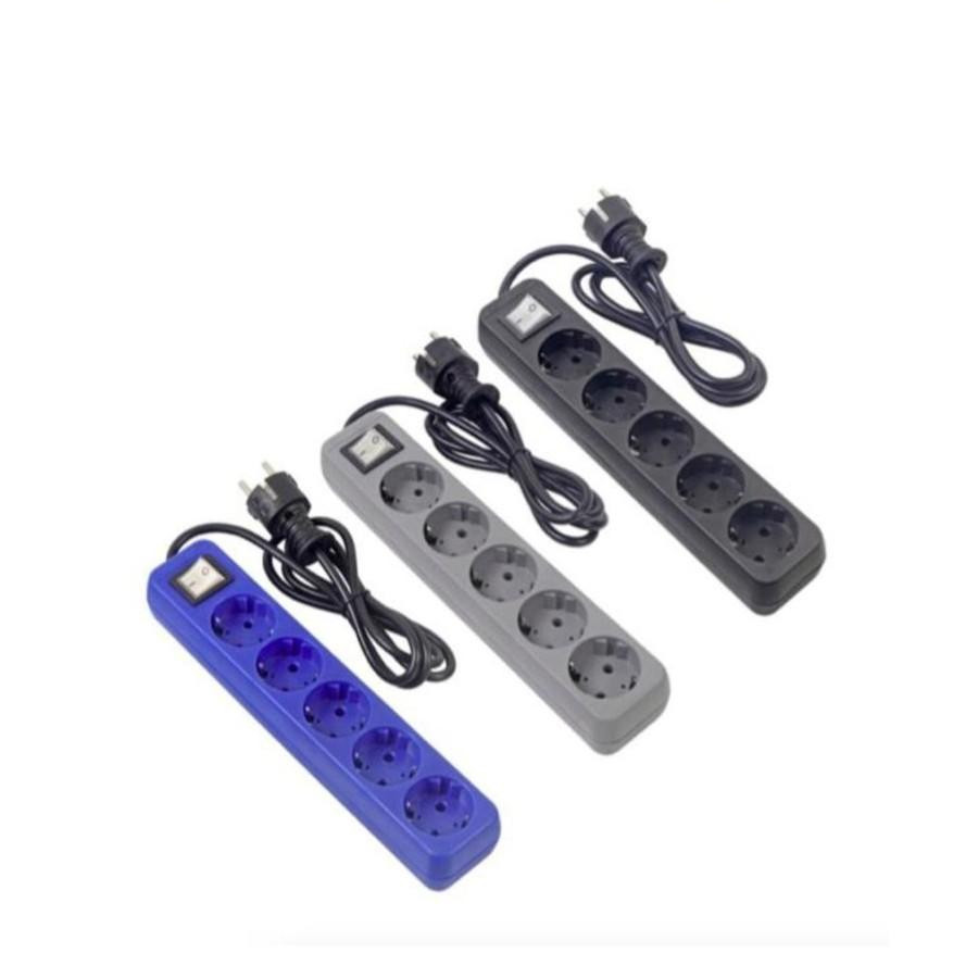 LOYAL Stop Kontak Colokan Listrik 5 Lubang 3 Meter Loyal Osaka