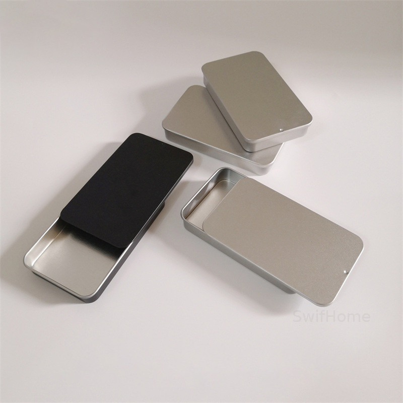 SwifHome Kotak Setrika Geser Tutup Jari Kotak Setrika Geser Persegi Frosted Kotak Setrika Salep Pada