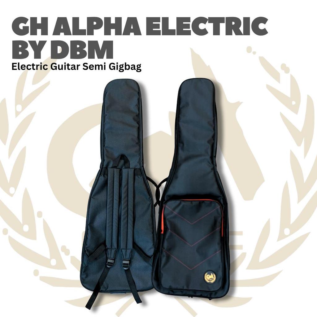 NB GH Alpha Electric By DBM Guitar Semi Gigbag - Tas Gitar Listrik Gitar Semi Gigbag GH Tas Gitar El