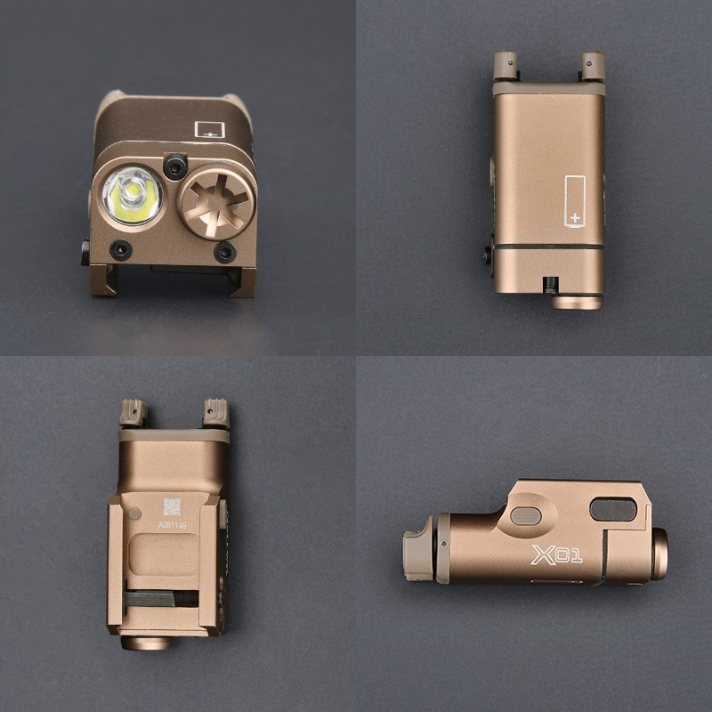 Metal Tactical SF XC1 Pistol Scout Light Airsoft Surefir XC1 Weapon Gun Lamp Flashlight For GLOCK 17