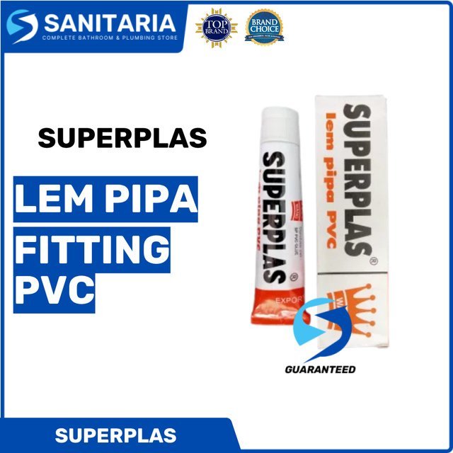 Superplas Lem Pipa Fitting Pvc / Lem Pipa Pralon Tube / Lem Superplas