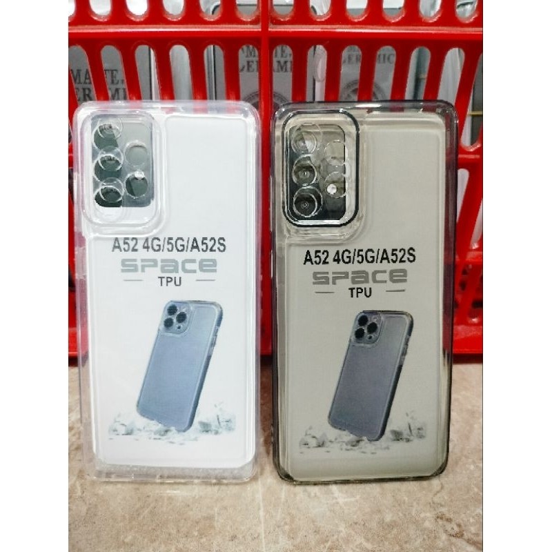 SOFT CASE CLEAR SPACE TPU SAMSUNG A52 4G/5G /A52S 5G SILICON BENING CAMERA PROTECTION