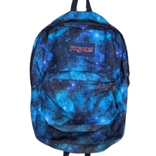 JanSport Tas Ransel Backpack Daypack Cross Town Cyberspace Galaxy Parple thanksinsomnia17