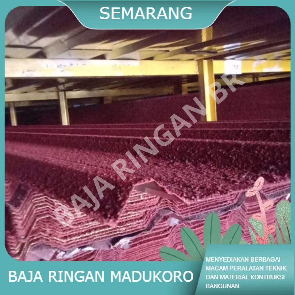 SPANDECK PASIR tebal 0,30 full galvalum pasir