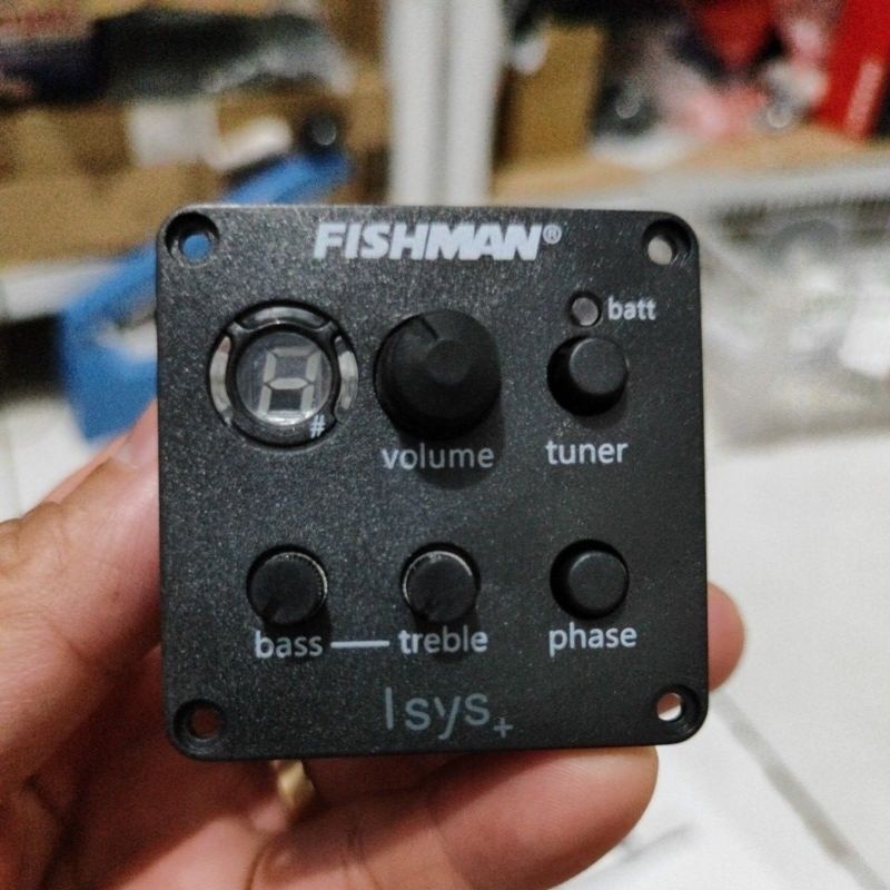 (Neverland-) Preamp Fishman isys plus/EQ Fishman Isys+