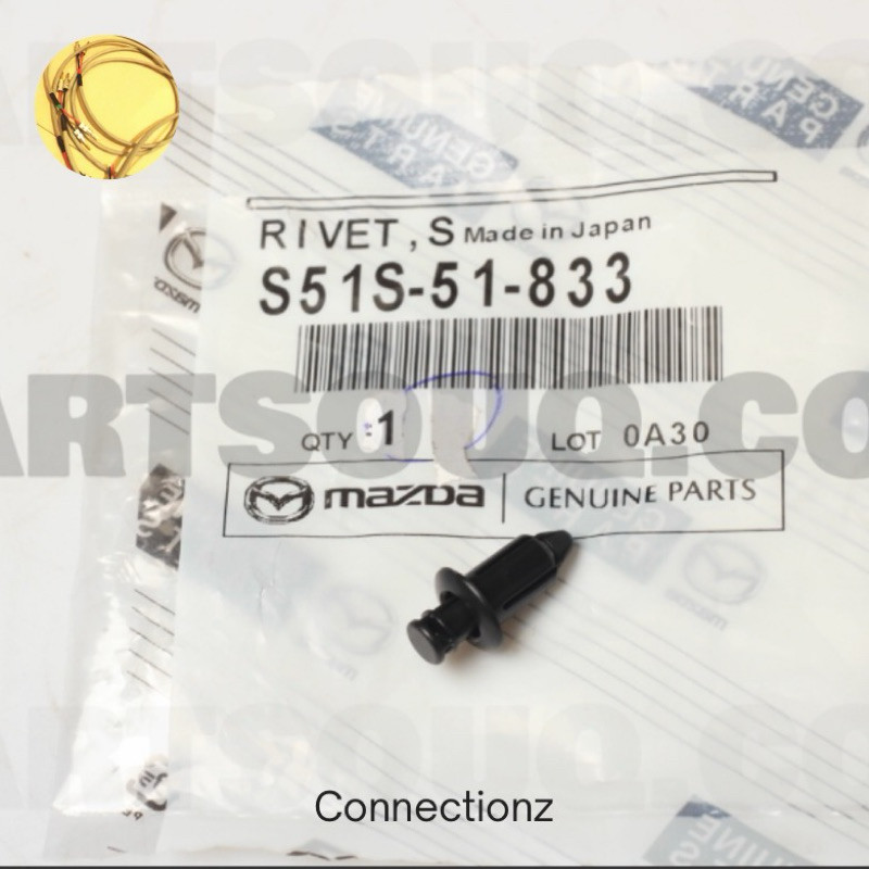 Klip Bumper Atas Mazda 2 Skyactiv - 3 - 6 - Cx3 Skyactiv