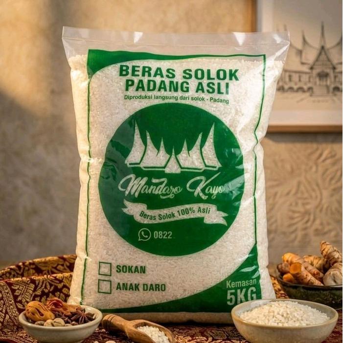 PROMO  Beras Solok Bareh Solok Padang - SOKAN 5kg