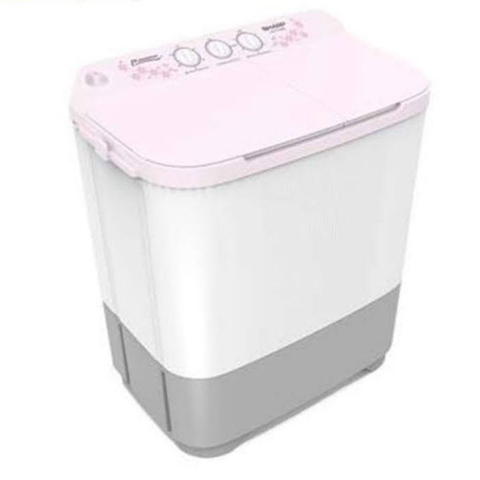 ll MESIN CUCI SHARP EST ES T 80 MW EST80MW 80MW TWIN TUBE TUB 2 DUA TABUNG BUKAAN ATAS TOP LOADING W