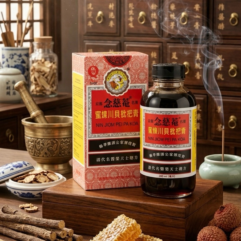 Obat Cina Batuk Berdahak, Batuk Kering Original