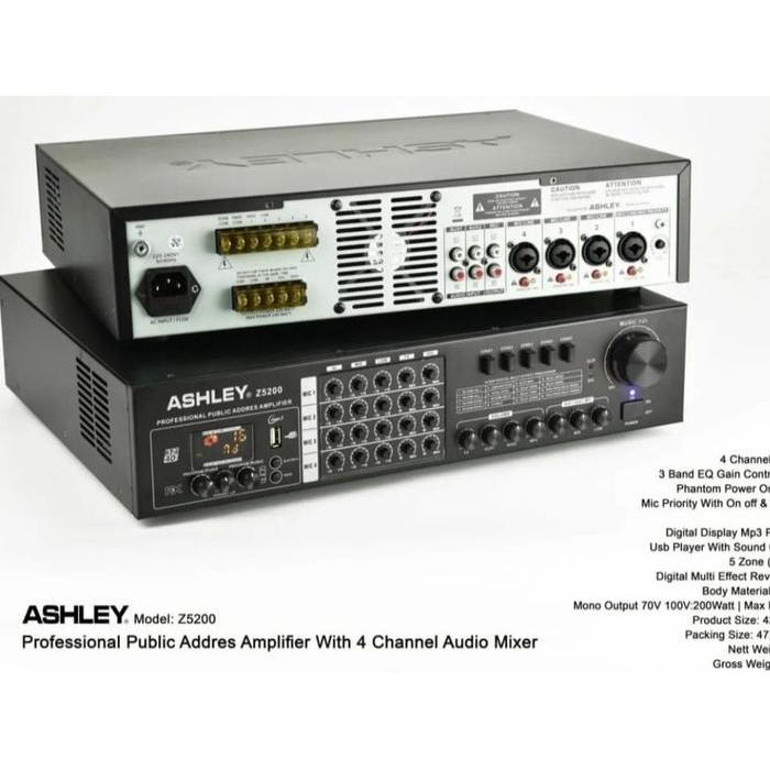 POWER AMPLIFIER ASHLEY Z5200 / Z 5200
