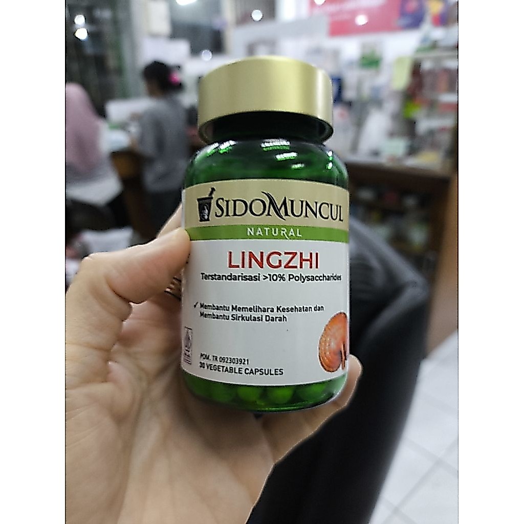 SIDOMUNCUL HERBAL LINGZHI ISI 30 VEGETABLE CAPSULE