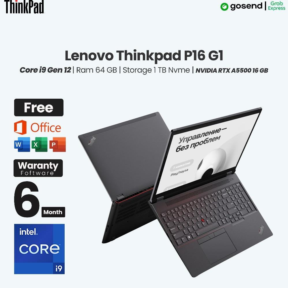 Lenovo ThinkPad P16 Core i9 RTX Laptop Profesional