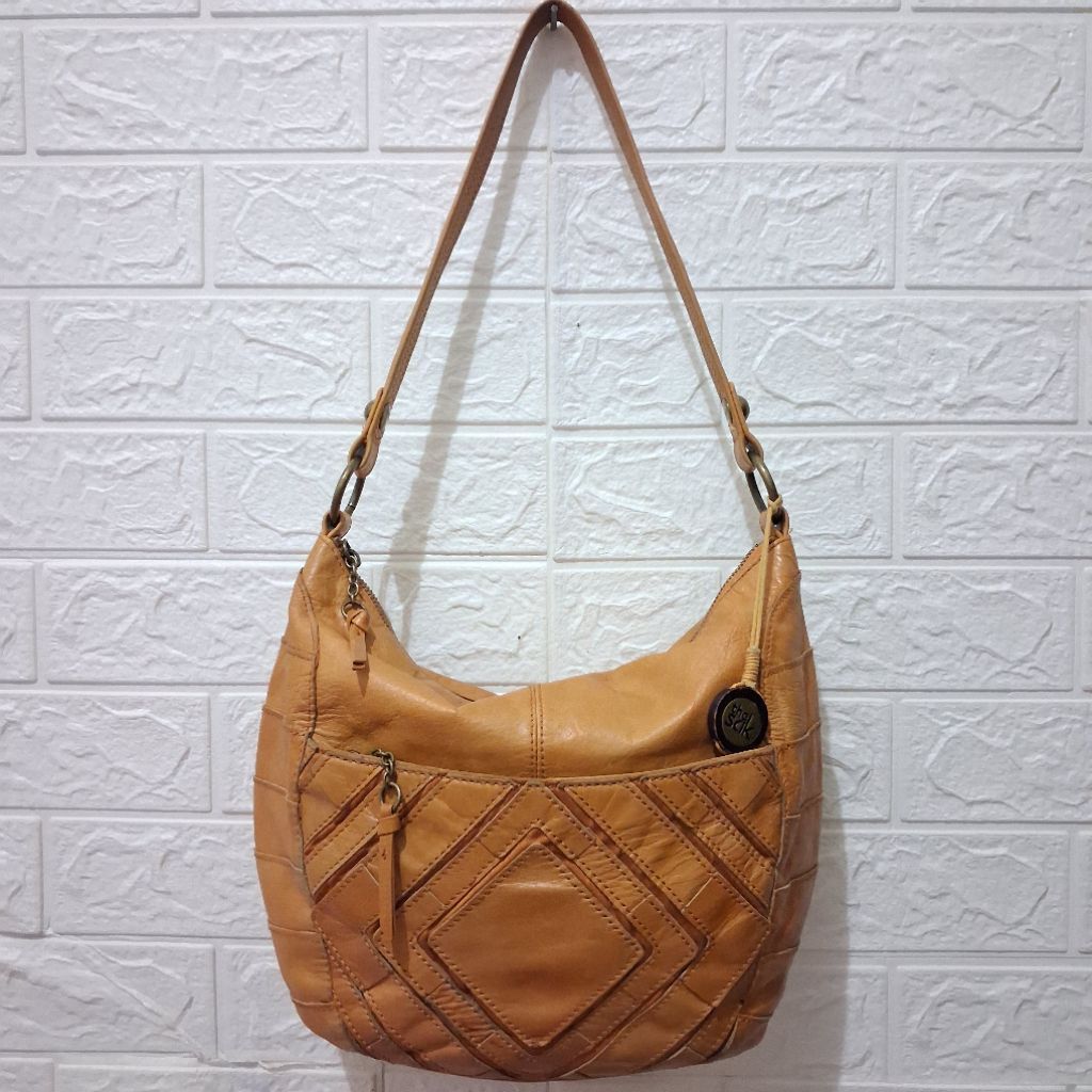 TheSak Hobo Tas kulas warna camel