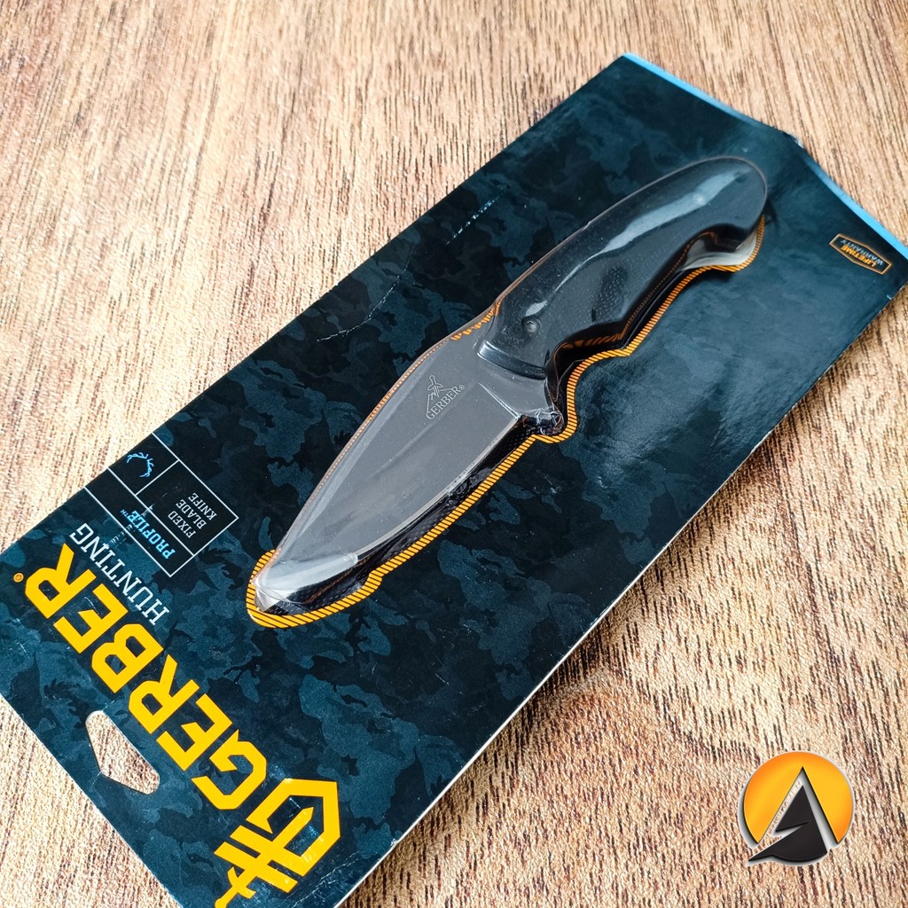 Pisau camping survival outdoor gerber fixed blade fulltang P576