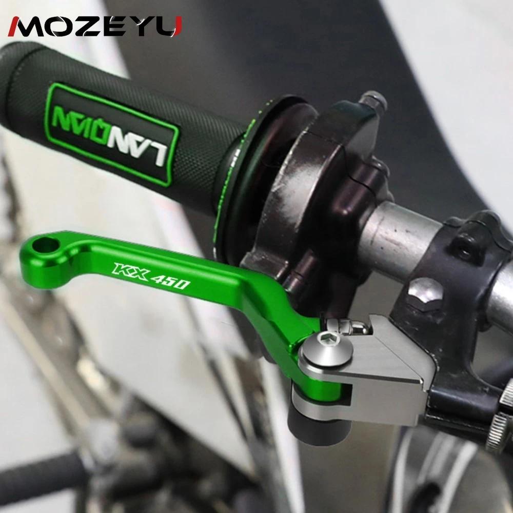 For KAWASAKI KX 250 X KX 450 X F 2019-2023 2024 KX450 F KX250 F Dirt Bike Foldable Pivot Brake Clutc