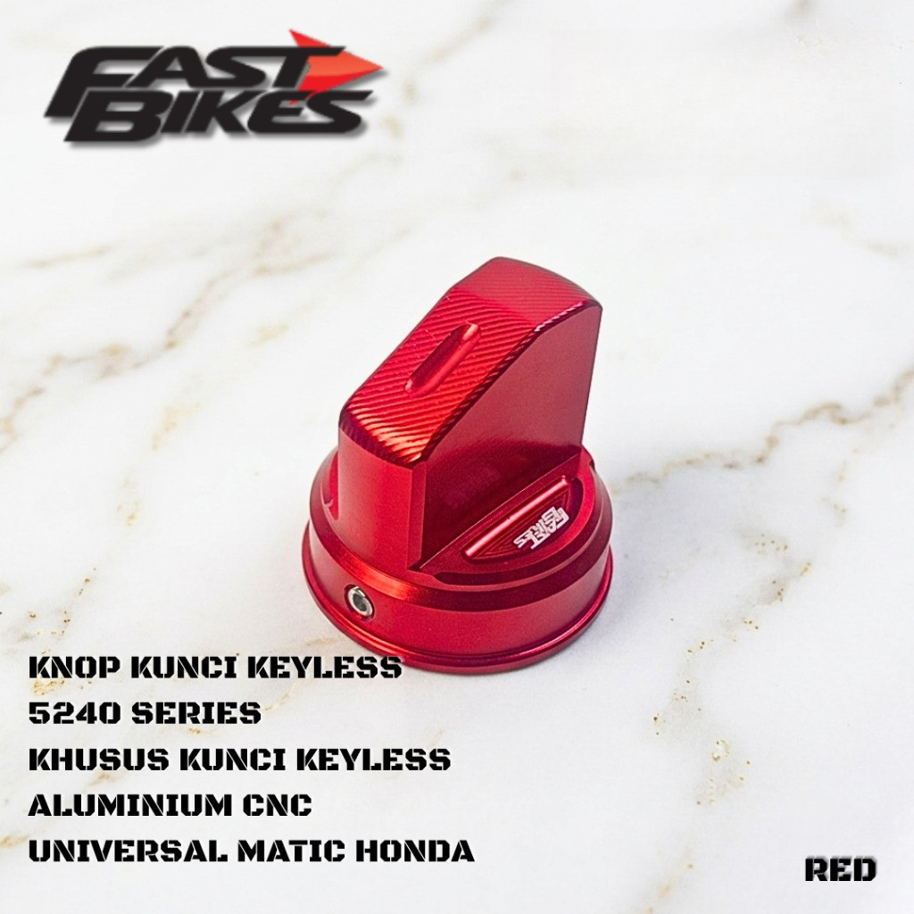 Fastbikes Knop Keyless Beat FI Beat Street Beat Deluxe Aluminium CNC