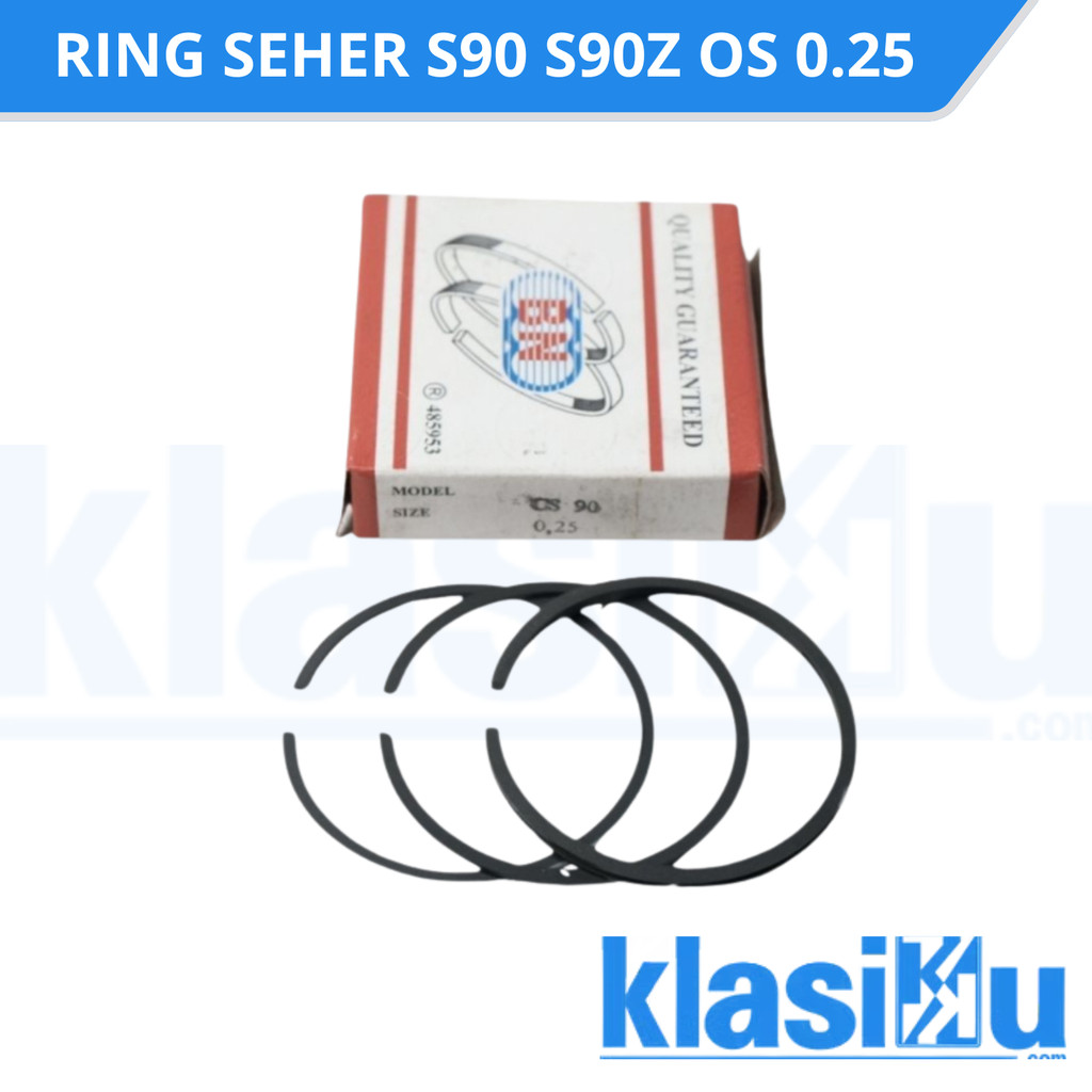 Ring Piston Honda S90 S 90 S90Z S 90Z CS90 CS 90 Ring Seher S90 OS Oversize 0.25 Original Quality Ri