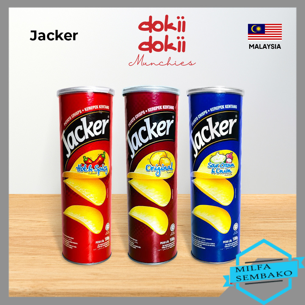 HS1657 Jacker Potato Crisps 100g