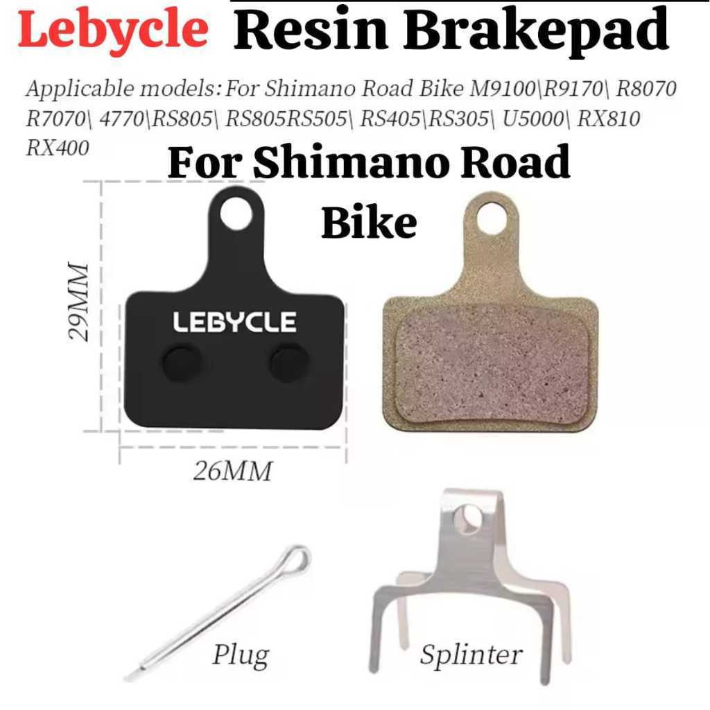 Foto Lebycle Brakepad kampas pad pengganti Shimano K03S K04S L03A R9170 R8070 7020 untuk Sepeda Roadbike RB 105 ULTEGRA Tiagra GRX Disc Brake