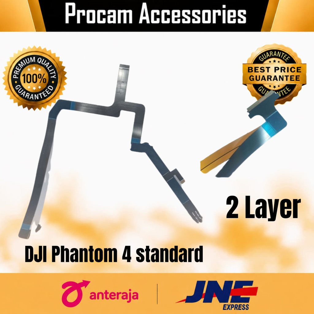 Fleksibel Gimbal Kabel 2 Layer DJI Phantom 4 standard Camera Drone P4S flex