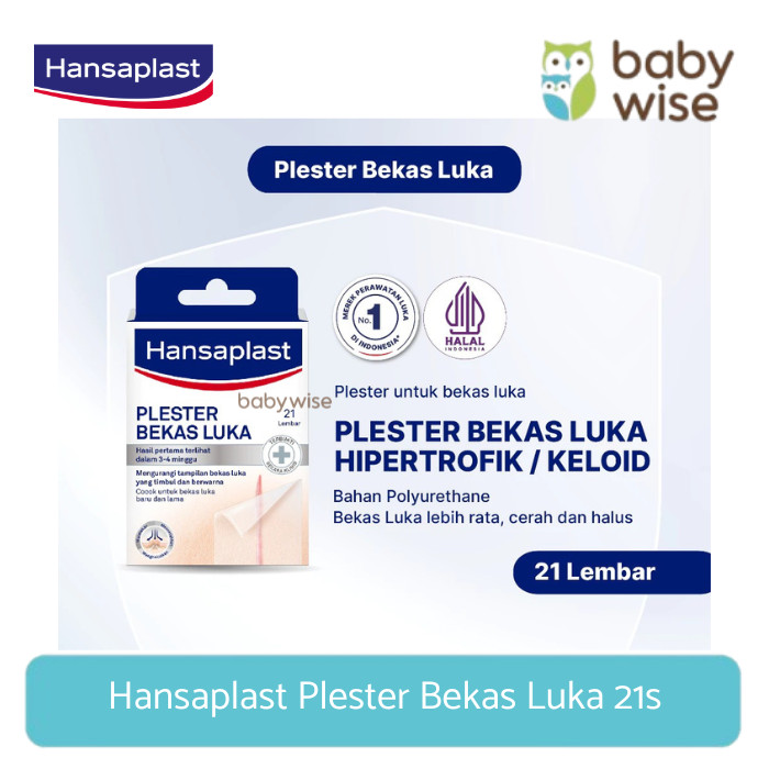 Hansaplast Plester Bekas Luka 21s - Plester & Perban Luka