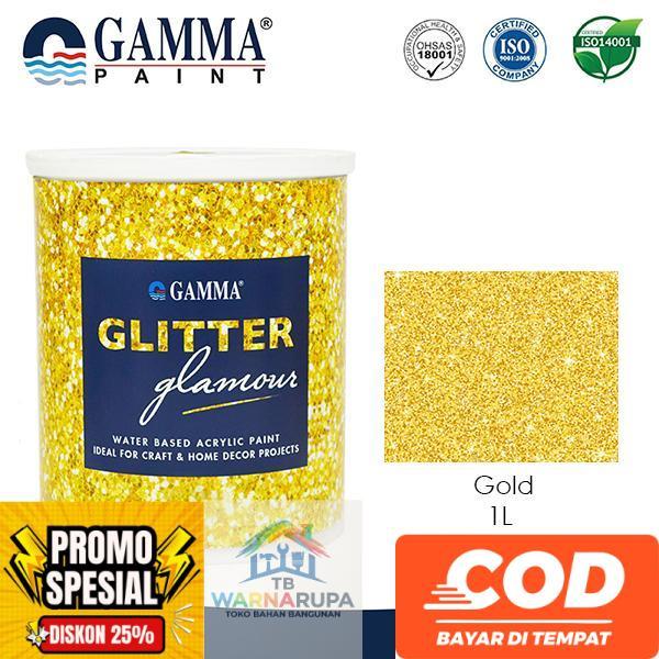 Glitter Glamour - Gold - Cat Metalik 1L