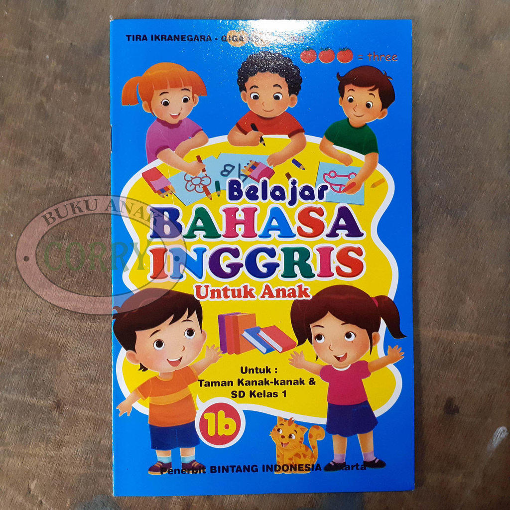 Buku Belajar Anak Bahasa Inggris TK SD 1A Edukasi Murah
