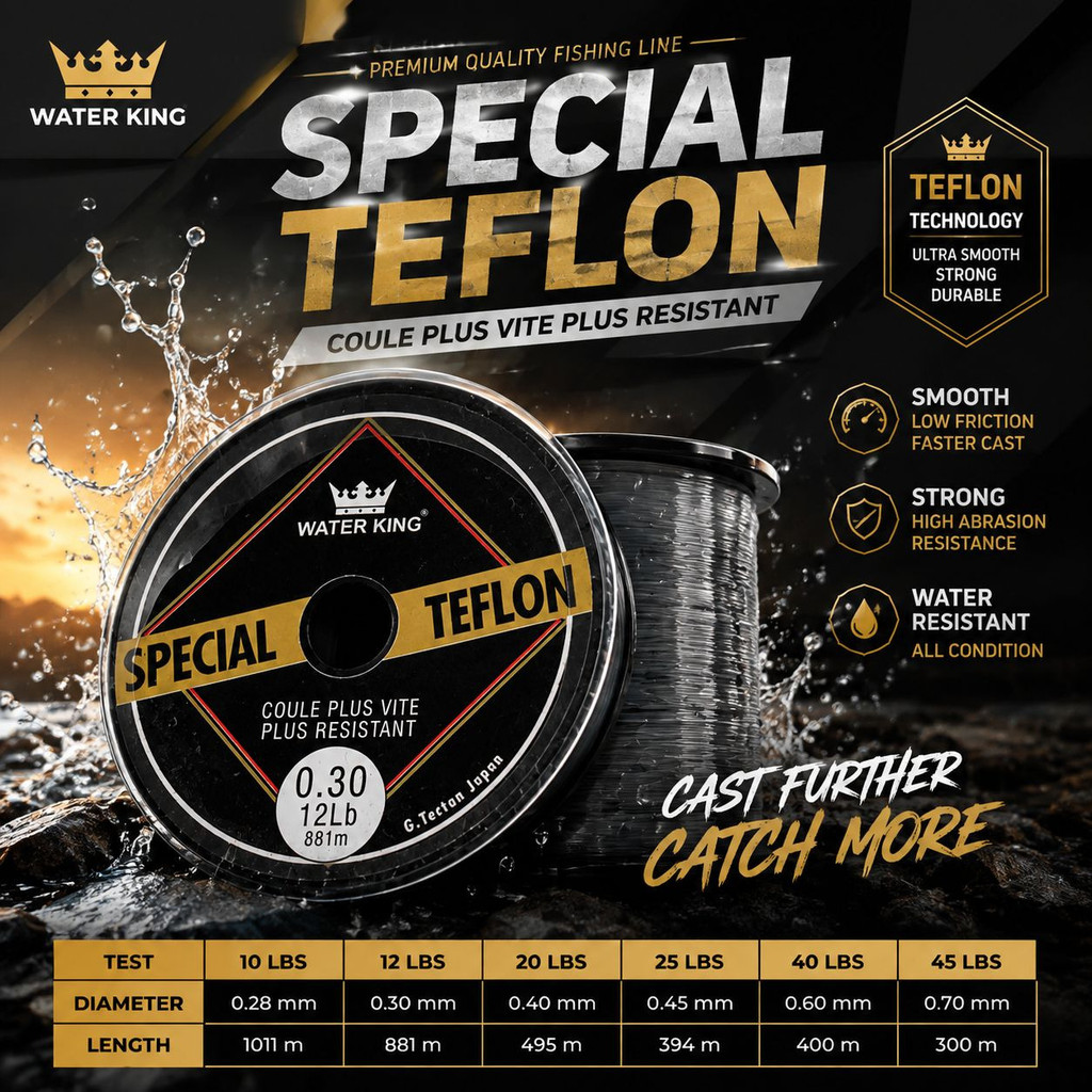SENAR PANCING WATER KING SPECIAL TEFLON