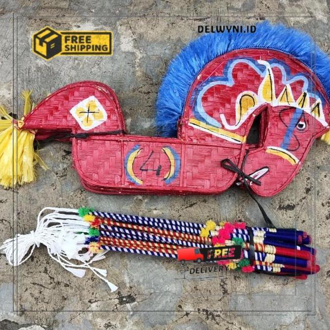 KUDA LUMPING EBLEG KUDA KEPANG SMP MAINAN ANAK MURAH DLW