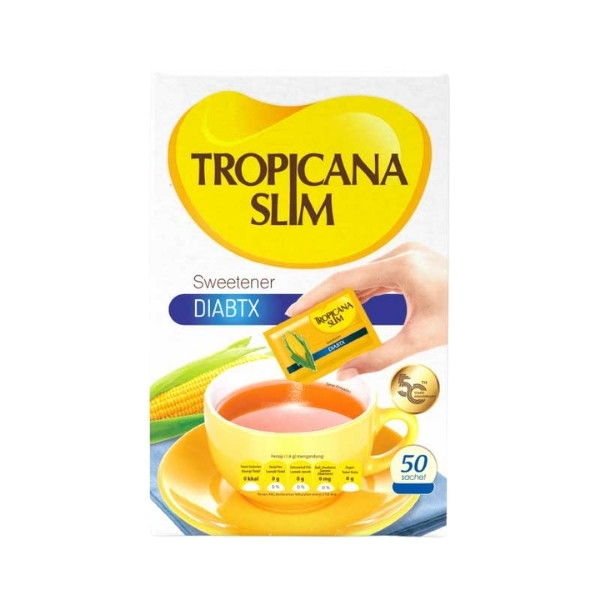 TROPICANA SLIM SWEETENER DIABTX 50 SACHET