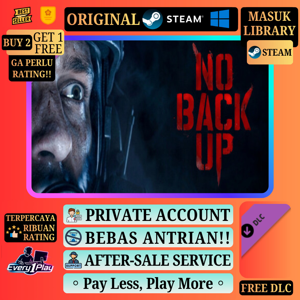 NO BACKUP Game Steam - Games PC Laptop Windows