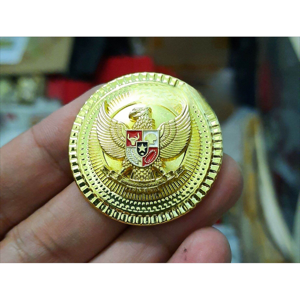 JENGKOL GARUDA ~ PIN GARUDA ~ PIN LURAH ~ PIN KADES MODEL PIN MAGNET