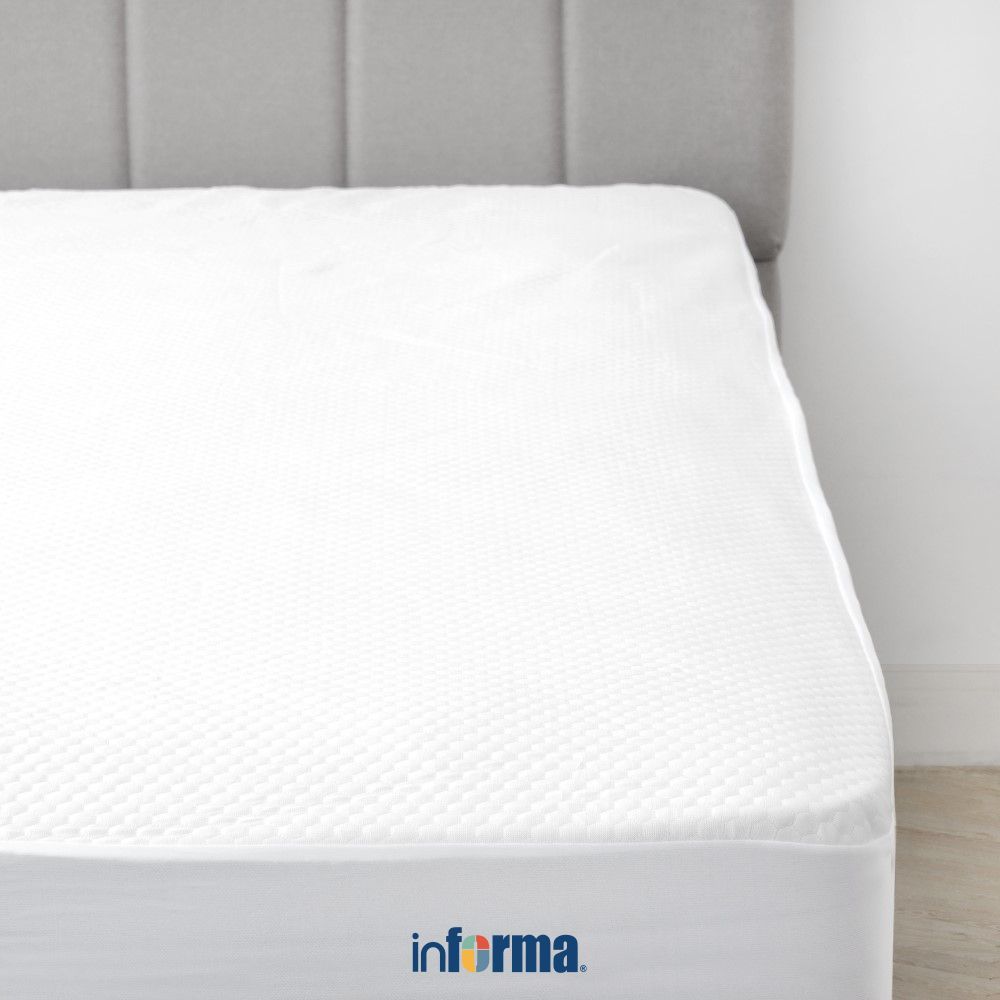 Informa Sleep 180x200x40 cm Pelindung Kasur Cooling - Putih Cover Kasur Mattress Protector Pelapis R