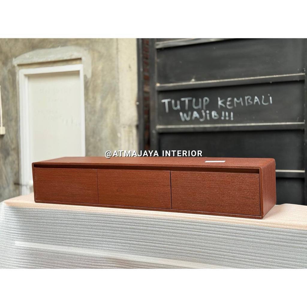 Bufet TV Minimalis Gantung Elegan Desain Modern Terbaru Estetik