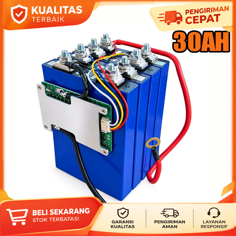 Ups Waterproof Bms Lifepo4 Bateraii 12V [30Ah/120Ah Catl/Byd Baru Lifepo4 Baterai] 3.2V 30Ah/100Ah /