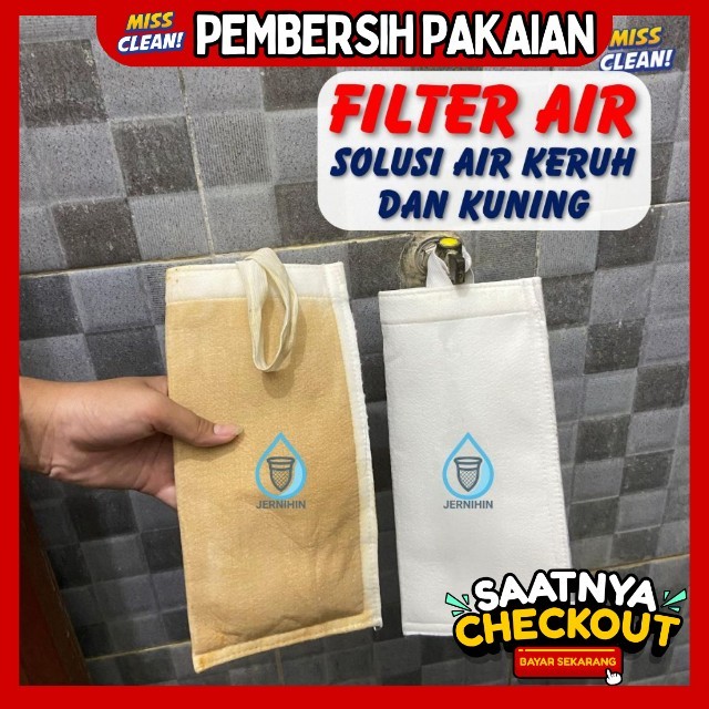 Penjernih Air Sumur & PDAM Saring Air Kuning, Bau, dan Keruh dalam Sekejap