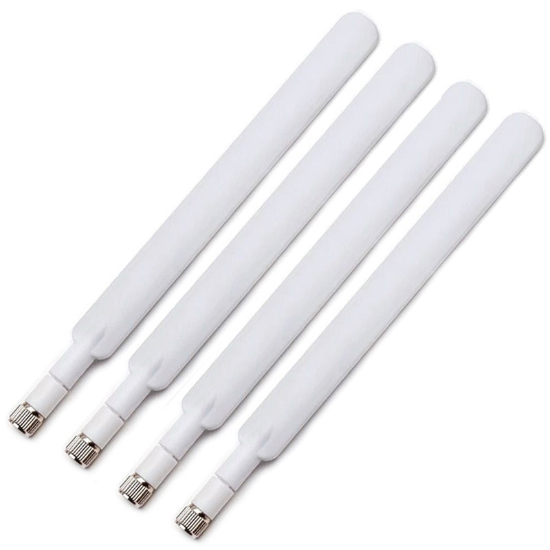 2PCS 4G LTE Wireless Router Antenna 2X 5dBi Signal Gain Antenna with SMA Connector for Huawei B310/B